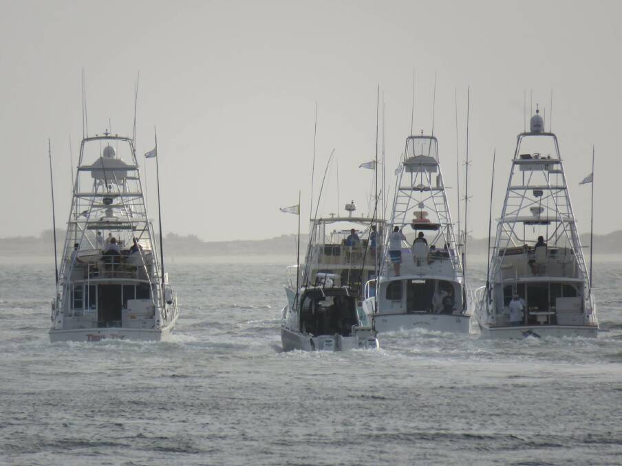 HOOK IN: Competitors at this year's Interclub and Billfish Shootout will have to use all their persistence and experience to land the big one.