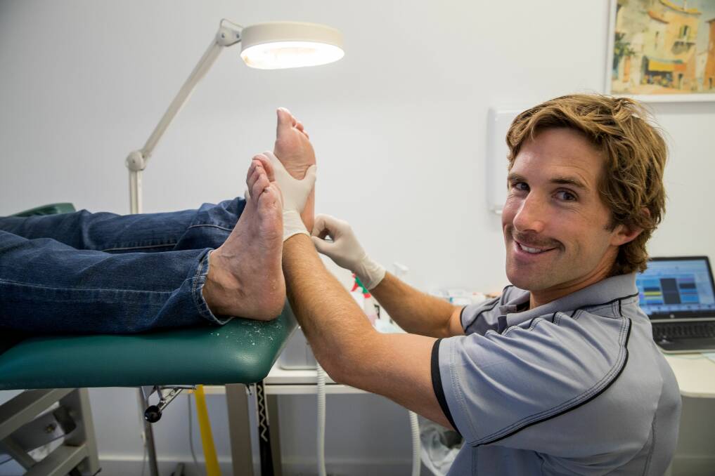 KNOWLEDGEABLE: Experienced staff can help you with a range of common foot issues including ingrown toe nails, plantar fasciitis, heel and ankle pain and so much more.