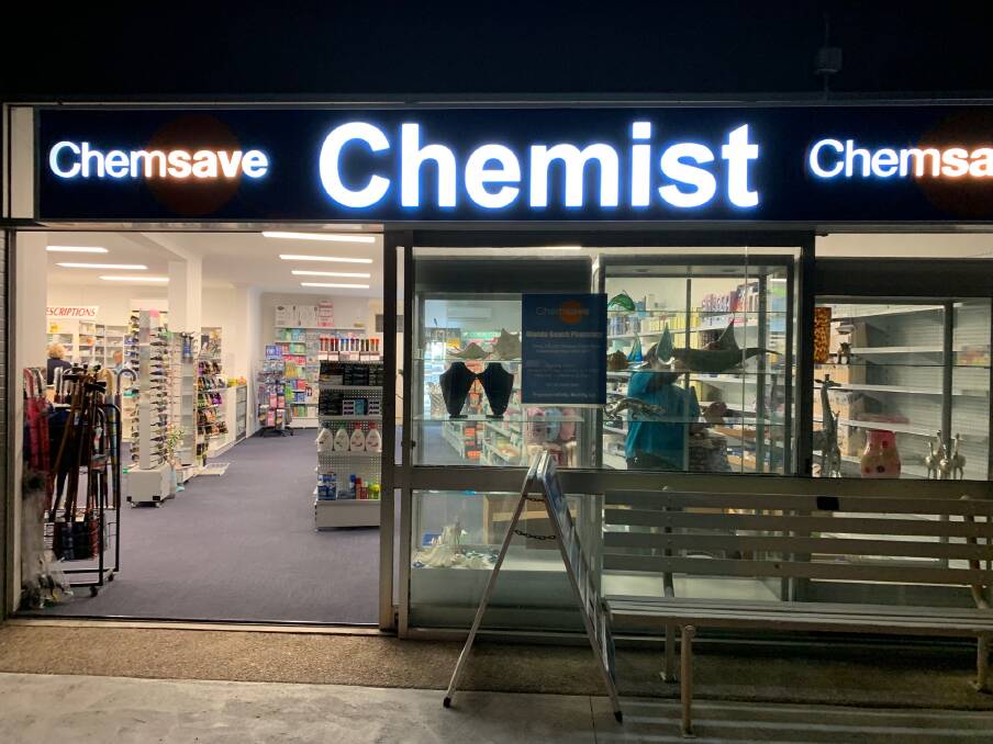 REBRAND: Wanda Beach Pharmacy now operates under the "Chemsave" banner, bringing better value and product range to customers.