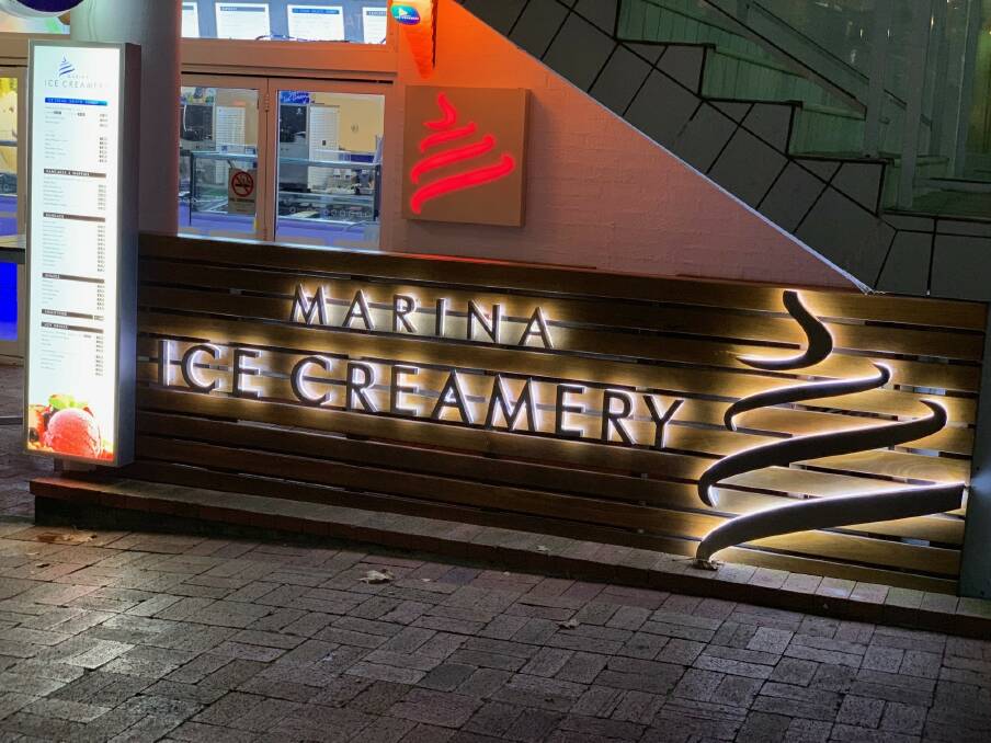 TIMELESS APPEAL: Marina Ice Creamery offers an unparalleled range of quality ice creams, sorbets and gelatos in a great location on d'Albora Marina at Nelson Bay.