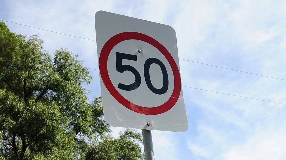 FRUSTRATION: John Lane from Nelson Bay says calls for 50km/h speed limit signs to be installed on Dowling Street have fallen on deaf ears.