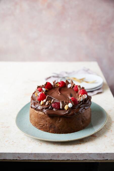Rocky road chocolate cake. Picture by Armelle Habib