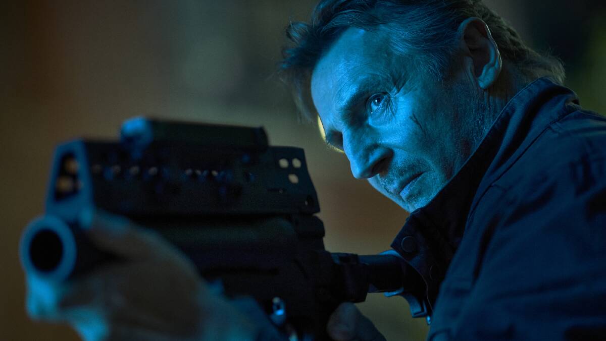 Liam Neeson in Blacklight. Picture: Ben King