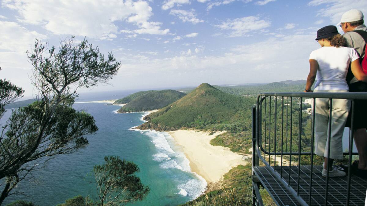 PROTECTION: Darrell Dawson believes that the Tomaree Headland is in 'dire need of TLC'.