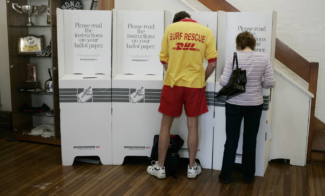 DEMOCRATIC RIGHT: Readers are being urged to make their vote count on Saturday.