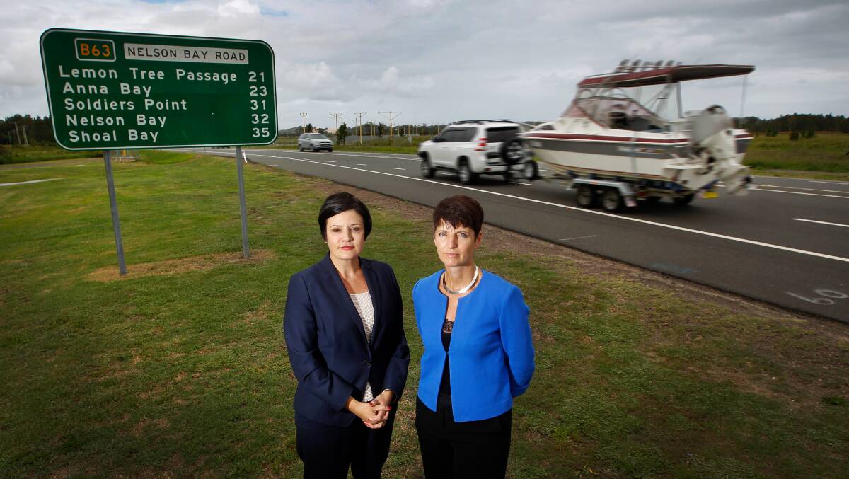 Labor's $600m pledge to complete Nelson Bay road duplication