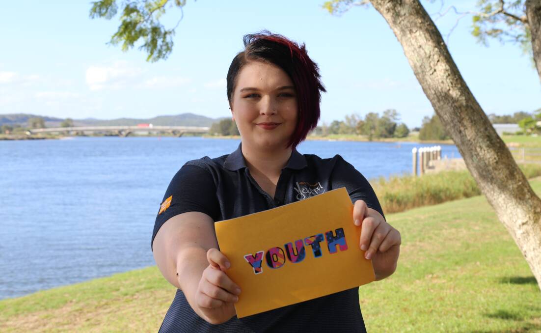 HAVE YOUR SAY: Youth Advisory Panel member Mahaylia Soars. The panel and Port Stephens Council is encouraging young people to have their say. Picture: Ellie-Marie Watts
