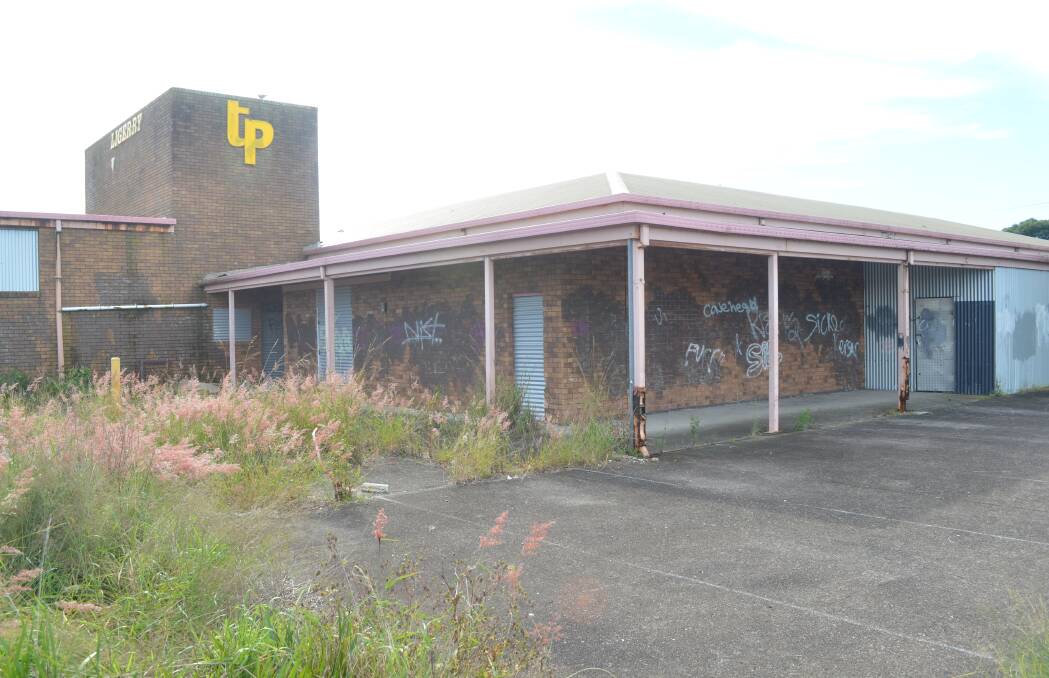 IDLE: this picture taken in 2017 show the Tilligerry Plaza covered in graffiti.