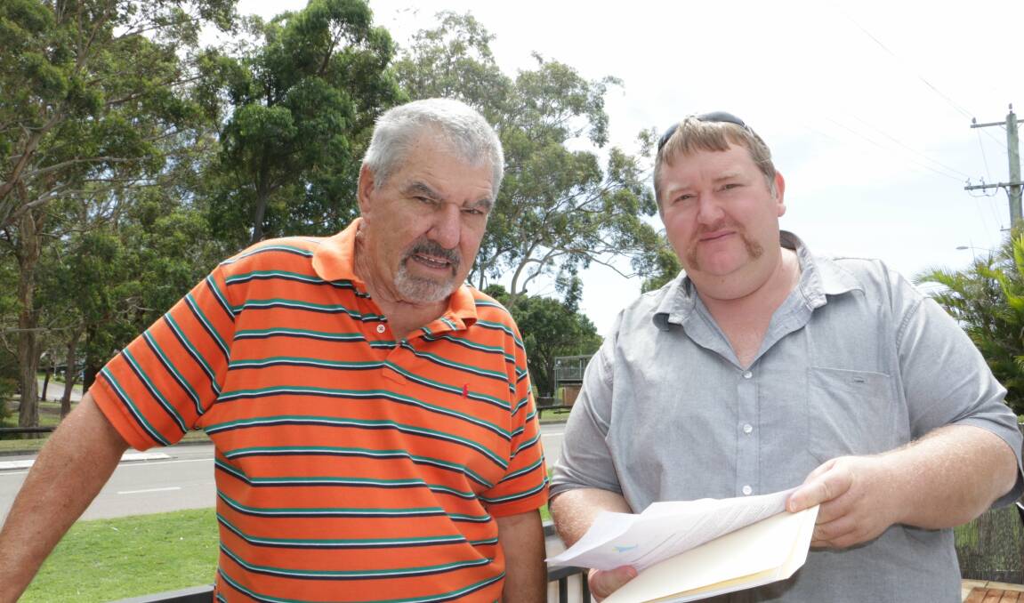SUPPORT NEEDED: Gerry Mohan and Les Merrett are working together to establish a rehabilitation centre for those with autism. Picture Stephen Wark