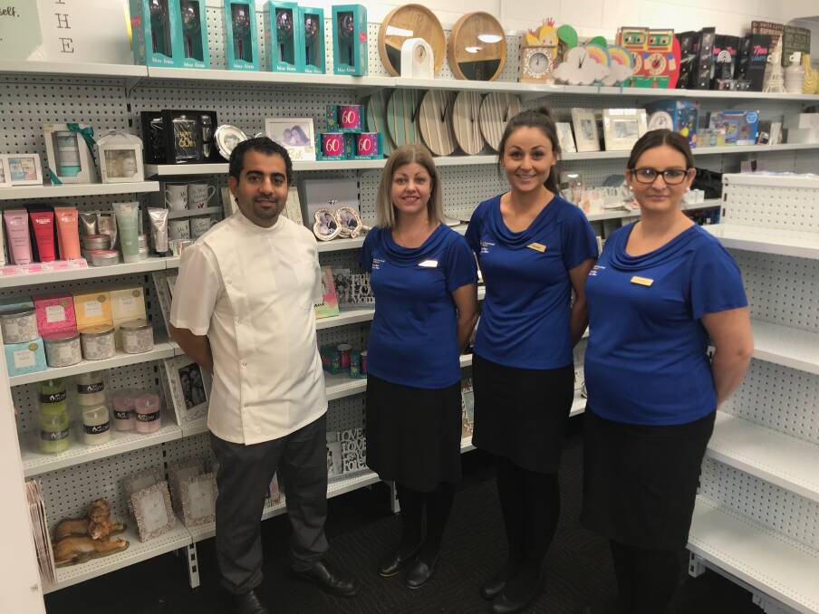HERE TO HELP: Lemon Tree Passage Pharmacy owner and pharmacist Fady, with staff members Kelli, Taneka and Krystal. Photo: Adam Neville.
