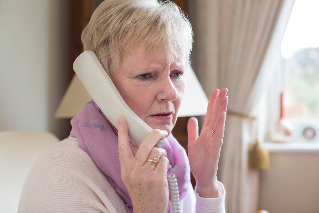 HANG UP: As tax time rolls around, the ATO is warning people to be cautious of scam callers, which are often very aggressive and threatening. Photo: SHUTTERSTOCK.