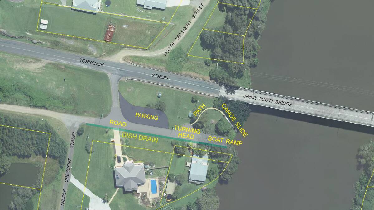 UPGRADE: Concept plans of what the Seaham boat ramp will look like when complete.