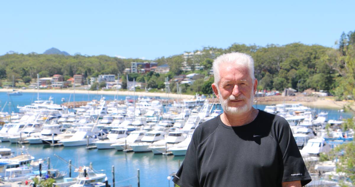 CONCERNED: Tomaree Ratepayers and Residents Association vice president Dick Appleby has urged people to attend its Tuesday night session to talk building heights.
