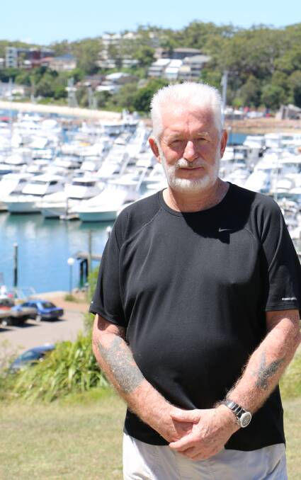 NOT SATISFIED: Tomaree Ratepayers and Residents Association vice president Dick Appleby doubts Port Stephens Council is financially fit. Picture: Ellie-Maree Watts