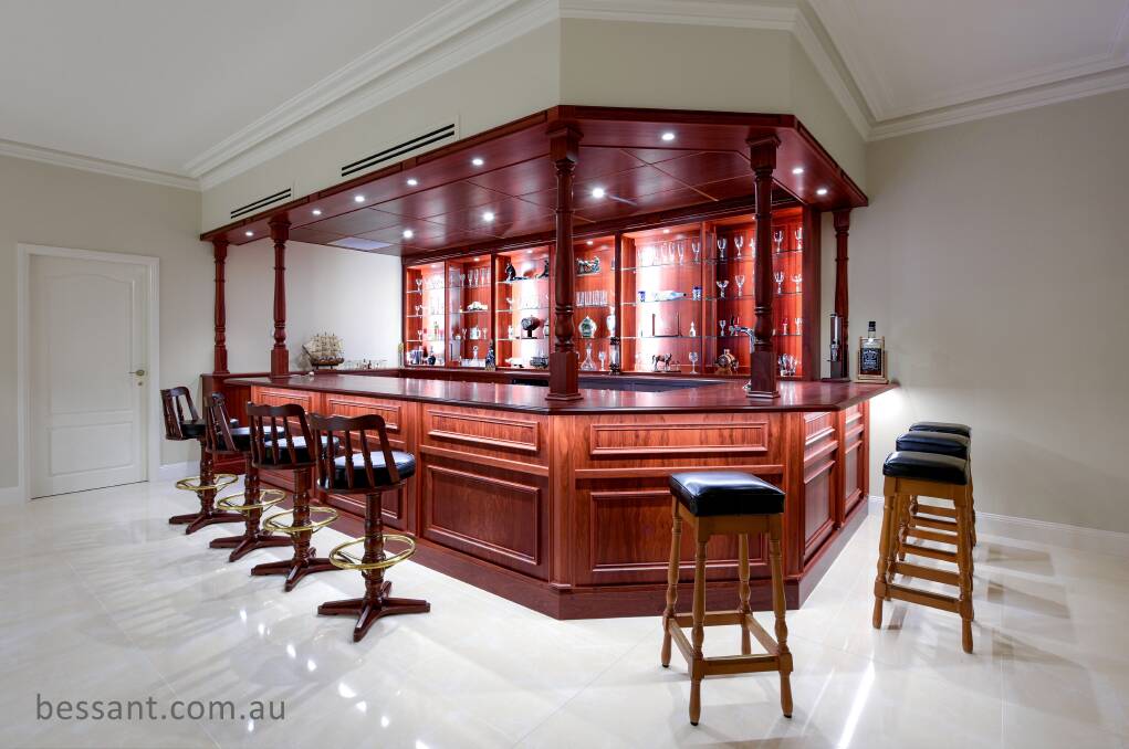 QUALITY: Bessant Custome Furniture, Heatherbrae, won the President's Choice in the Cabinet Makers and Designers Association Awards, for this Tenambit installation.