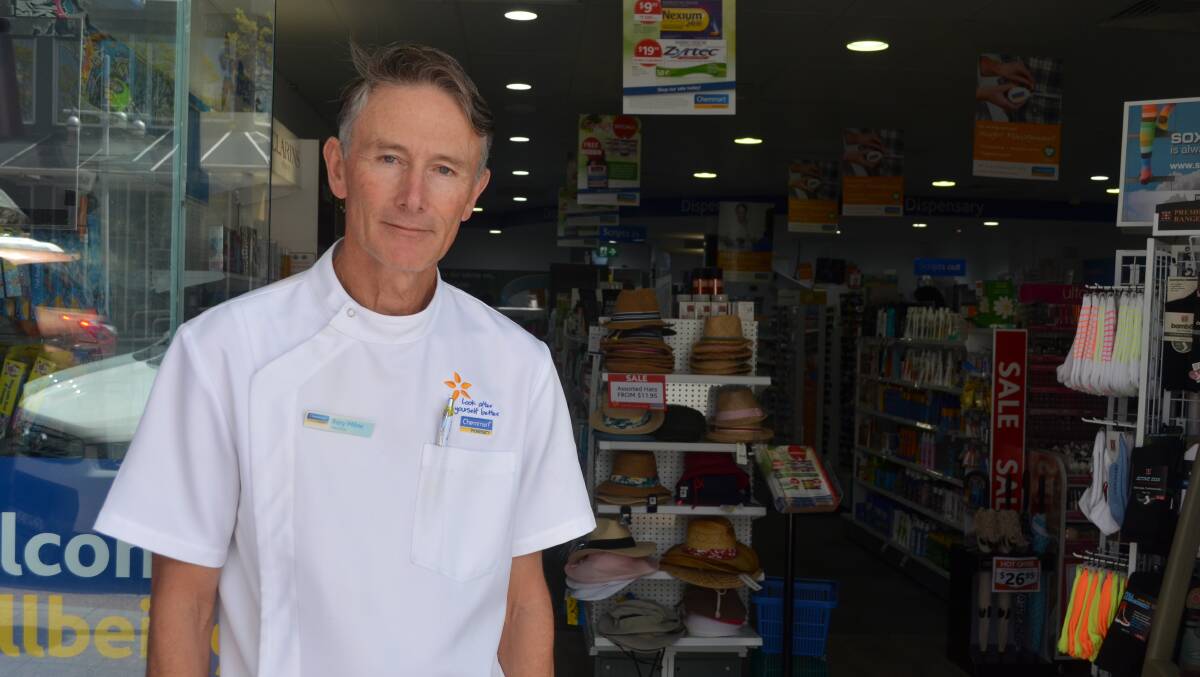 SENSITIVE TOPIC: Nelson Bay pharmacist Rory Milne said neither side of politics wanted to talk about the elephant in the room, penalty rates. He's adamant it's not about reducing his wages bill. Picture: Sam Norris