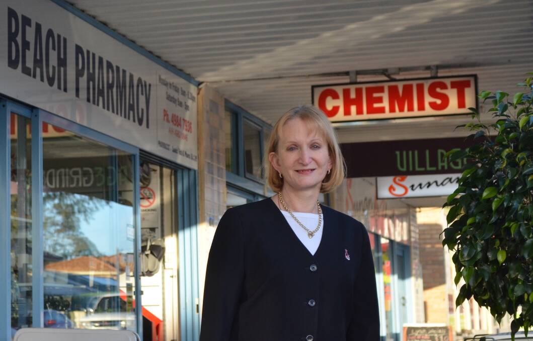 MOVING ON: Sandra Harrison has operated the Wanda Beach Pharmacy for 31 years. Picture: Sam Norris