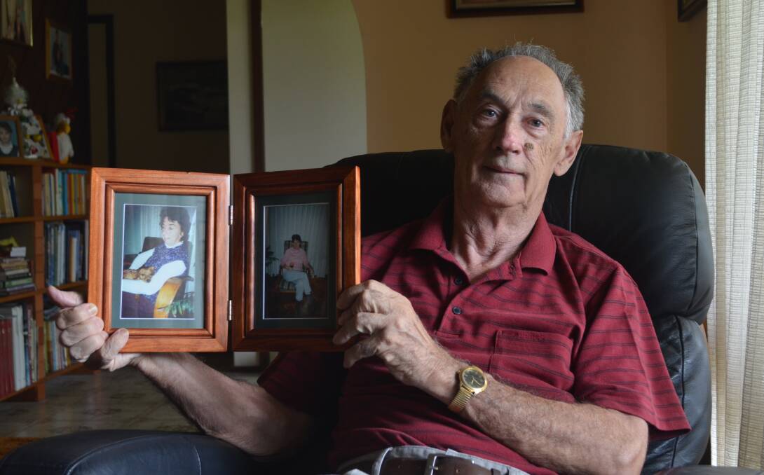 LIFE CHANGING: Terry Corcoran, 75, lost his wife, Loretta, unexpectedly last year. He hopes to downsize when he's ready but stay close to friends in Medowie, where the former RAAF clerk has lived for 30 years. Picture: Sam Norris