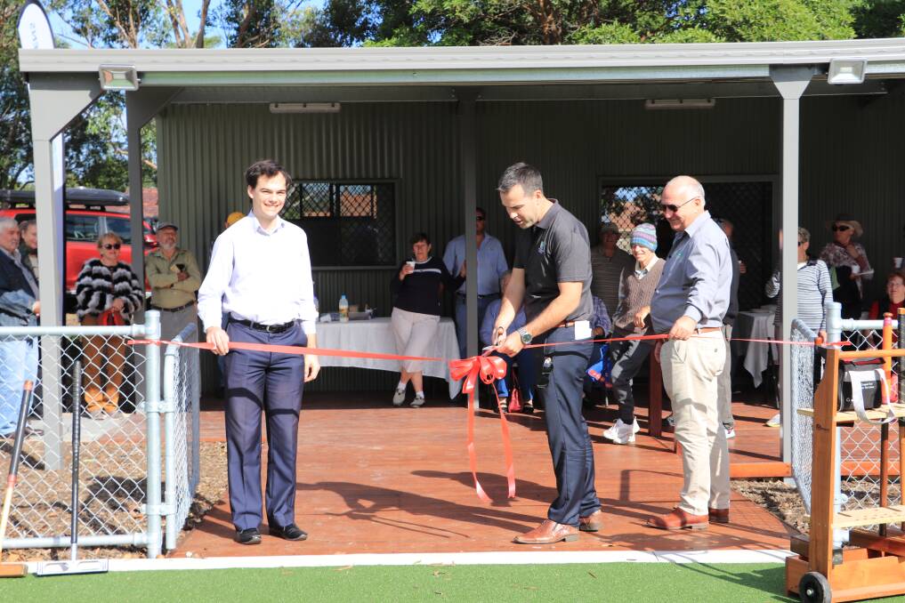 Residents turn out for croquet opening