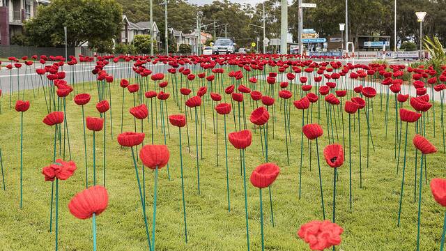 Nelson Bay commemorate Remembrance Day