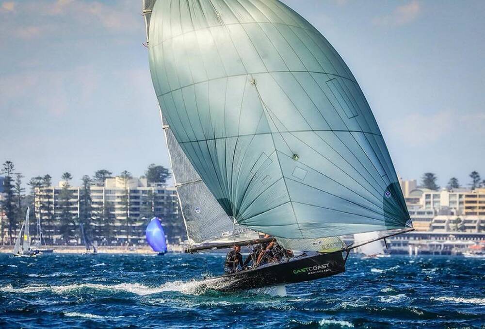 BIG PRIZE: 16-Foot East Coast Marine and Sail will be competing hard for a keg or two at Port Stephens.