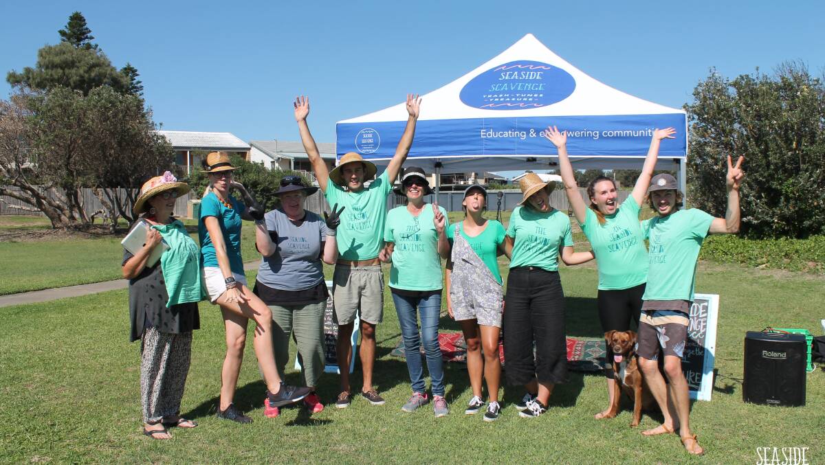 SUCCESS: The first ever Port Stephens seaside scavenge held at Anna Bay's Robinson Reserve proved to be a wonderful success.