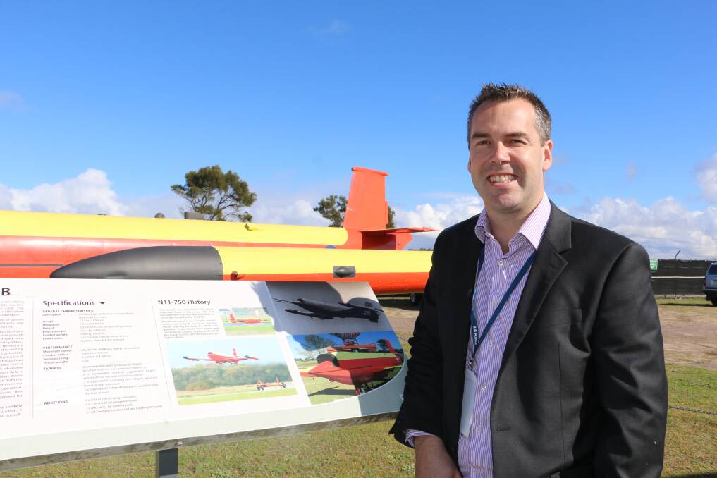 AERO-SPACE: Port Stephens mayor Ryan Palmer forecasts a strong economic future for the region on the back of the airport investment and the arrival of the F-35A.