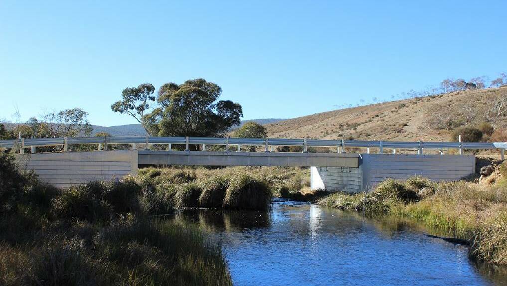 SUPPORT: An example of an InQuik Bridge. EcoNetwork has given the culvert bridge the tick of approval. 