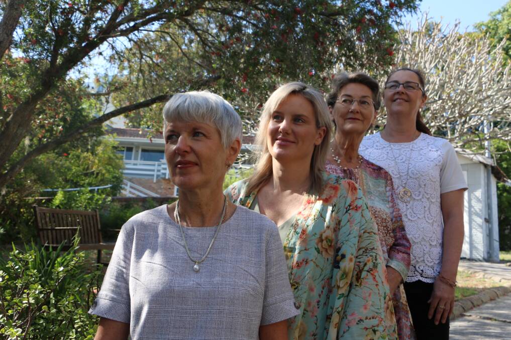 HELP IS AVAILABLE: Yacaaba Centre counsellors, from left, Gill Fletcher, Louise Simpson, Susan Ware and Ros Price.