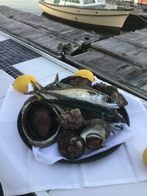 ON THE MENU: The Poyers restaurant at Lemon Tree Passage with a seafood dish with a difference. Picture: Supplied