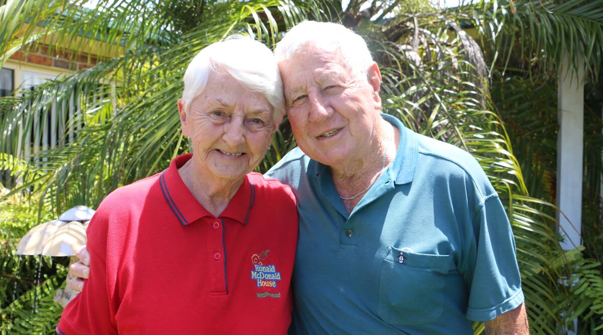 SUPPORT: Wendy and Stan Purkiss moved from Kurri Kurri to Anna Bay more than 25 years ago to reitre.