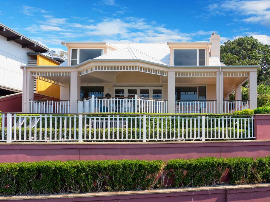 IMPRESSIVE: The home at Dutchies Beach in Nelson Bay which sold for a record $3.195 million. Picture: Supplied