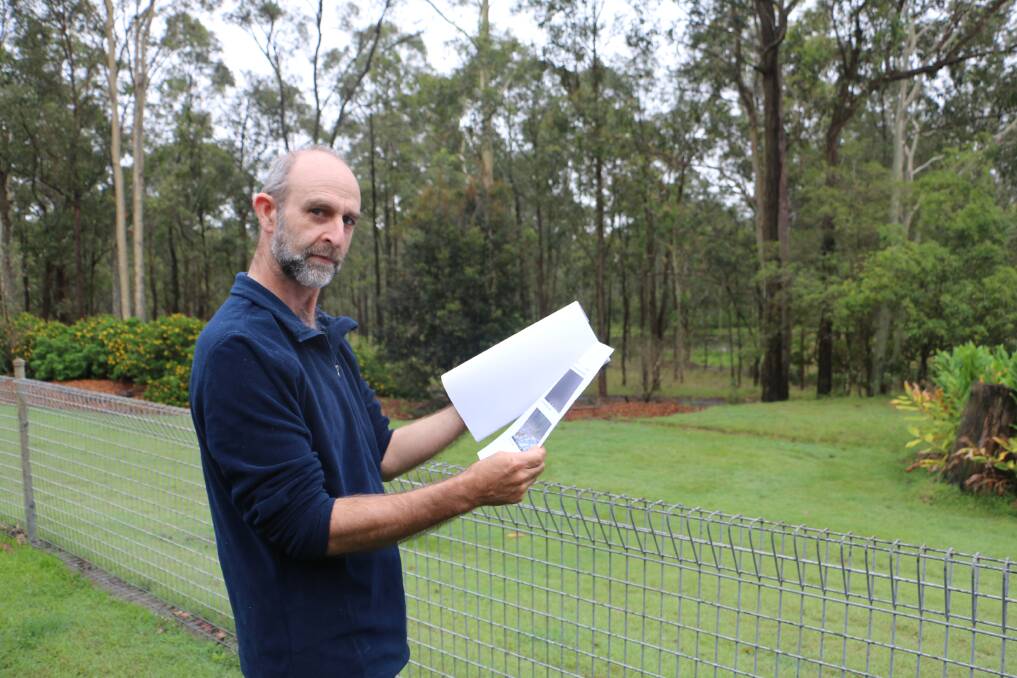 CONCEERNED: Port Stephens resident Tony Witcomb says he would like to see a cull of all feral animals in the Eagleton area.