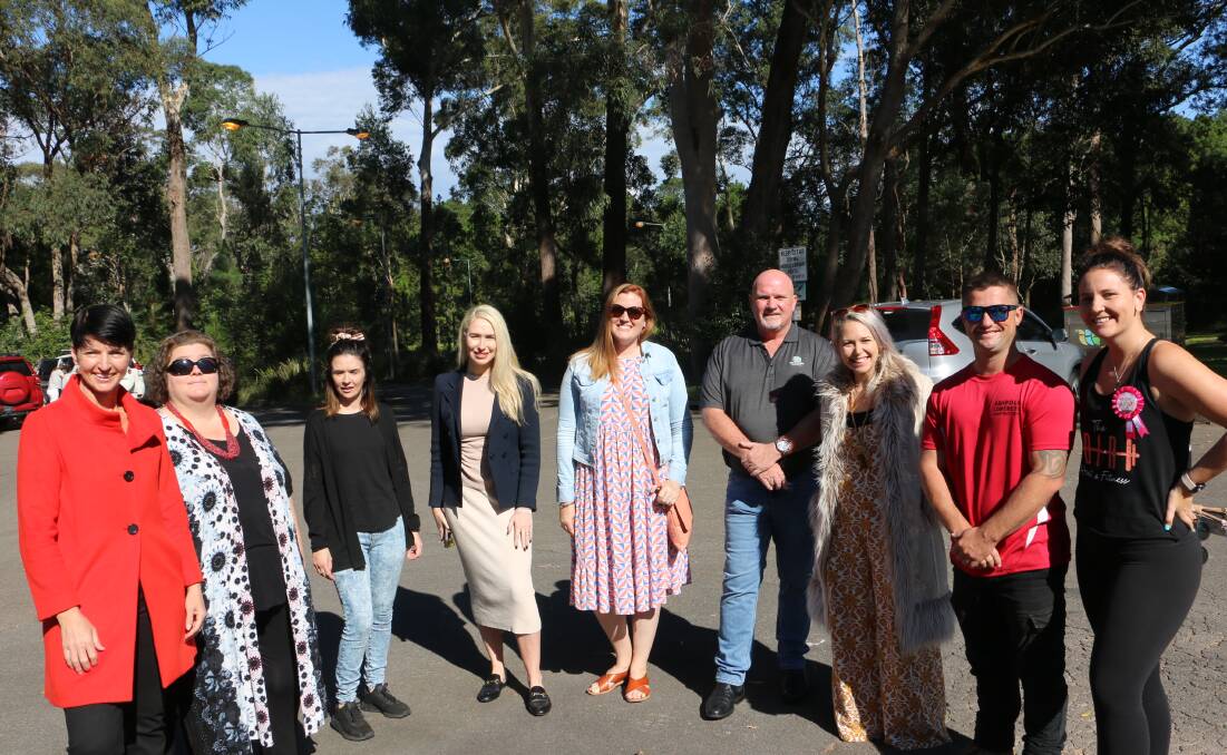 COMMUNITY-MINDED: Some of the leadership team have a put a call out for volunteers in the lead up to the Medowie 7-Day makeover starting on May 8.