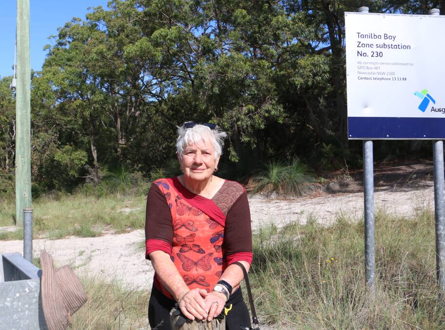 GRANT SUCCESS: Fran Corner at the entrance to the bushland area that will be rehabilitated.