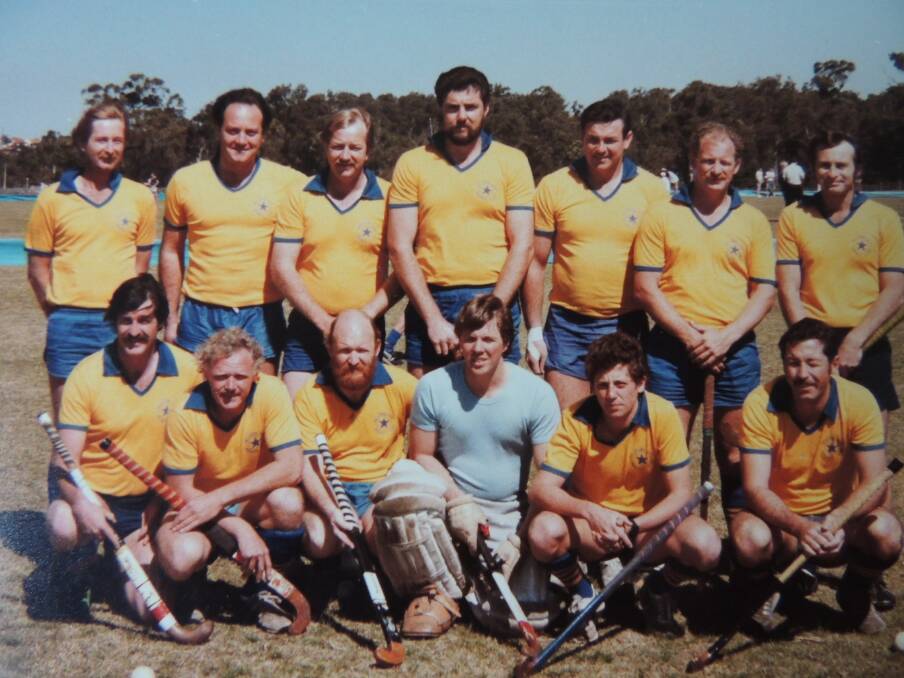 Nelson Bay Hockey Club founder Vince Northwood is still involved at 79.