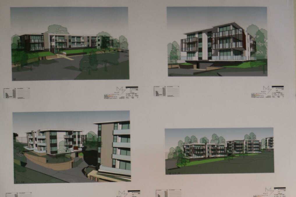 PLANS: Part of the planned development of the Over 55s development proposed for Raymond Terrace.