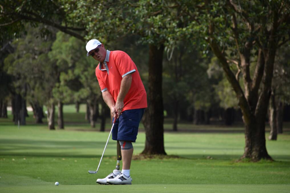 PARTICIPATING: Sydney based Shane Luke, ranked number one amuptee golfer in Australia, will play in the All-Inclusive tournament at Pacific Dunes on May 3 and 4.