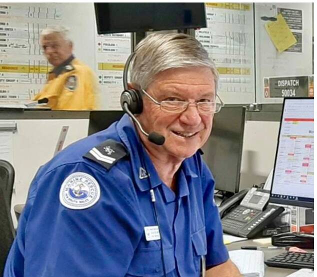 DEPUTY: Colin Couper has been elected deputy commander at Port Stephens Marine Rescue. Picture: Supplied