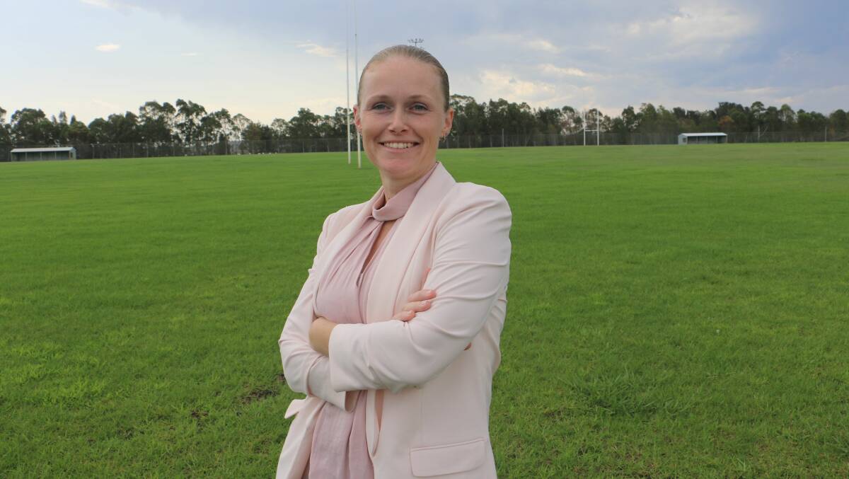 CONTRIBUTION: Nelson Bay junior rugby league club president for the past three years, Brooke Hill.