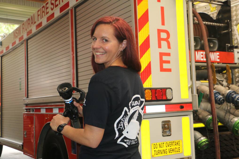 FIREFIGHTER: Medowie's Alice Lavender has returned from a conference in New Zealand with a better understanding of women's role in the once male dominated industry.