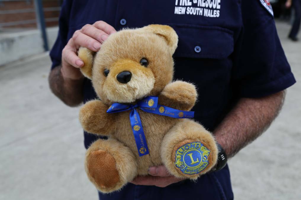 DEDICATION: The Lions trauma teddy is just one initiative the public can learn more about.