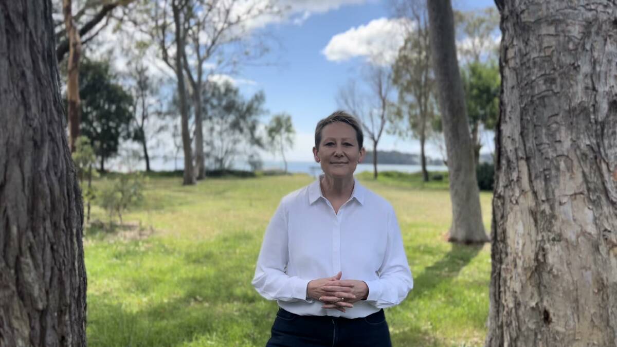 PROTECTION: Port Stephens mayoral candidate Leah Anderson says if elected she would work to protect 109 Foreshore Drive from developers. Picture: Supplied