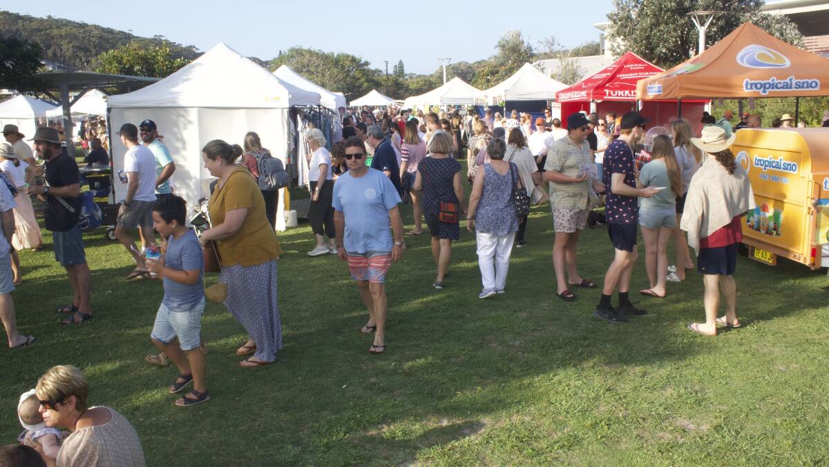 POPULAR: Crowds at a recent Fingal Twilight Market. The next event will be held Saturday, January 16 from 3pm to 8pm. Picture: Supplied