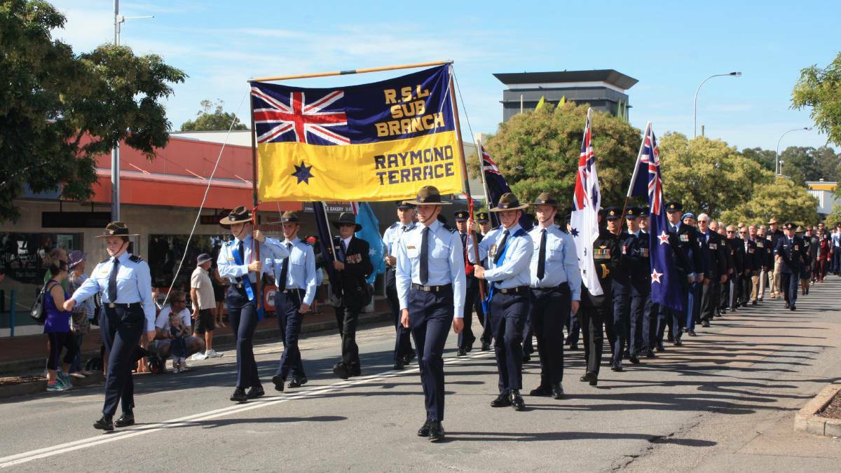 NO MARCH: Due to COVID there will be no march at the Anzac Day service at Raymond Terrace this year. 
