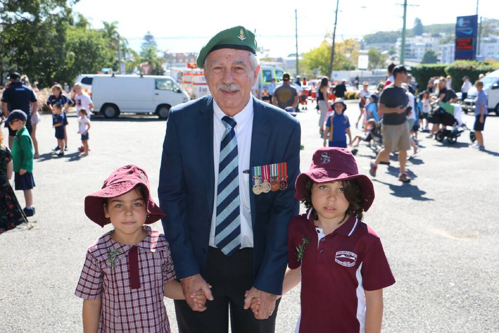 Photos from the 2019 Anzac Day services in Nelson Bay, Raymond Terrace and Karuah. Pictures: Ellie-Marie Watts and Charlie Elias