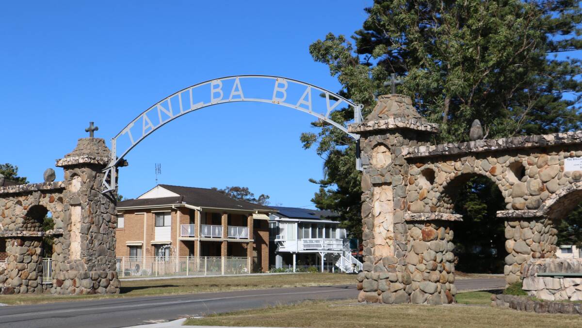 PROJECT: Plans are afoot by the Tomaree Community Association to light up the historic Centenary Tanilba Bay gates.