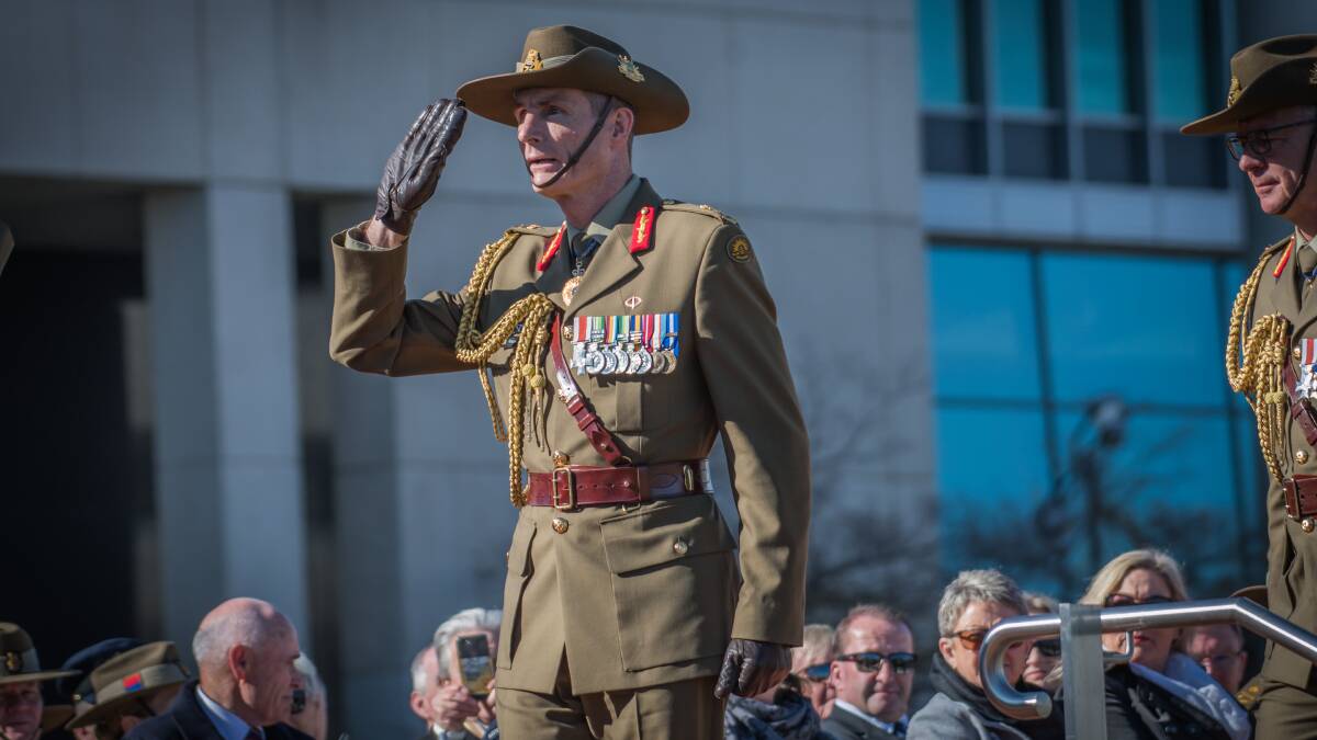 Chief of the Defence Force General Angus Campbell. Picture: Karleen Minney