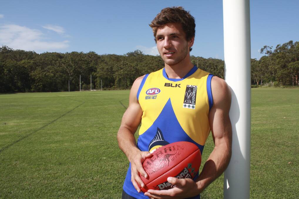 ON THE MOVE: Nelson Bay's Jayden Rymer recently relocated to the Gold Coast to play with Broadbeach.