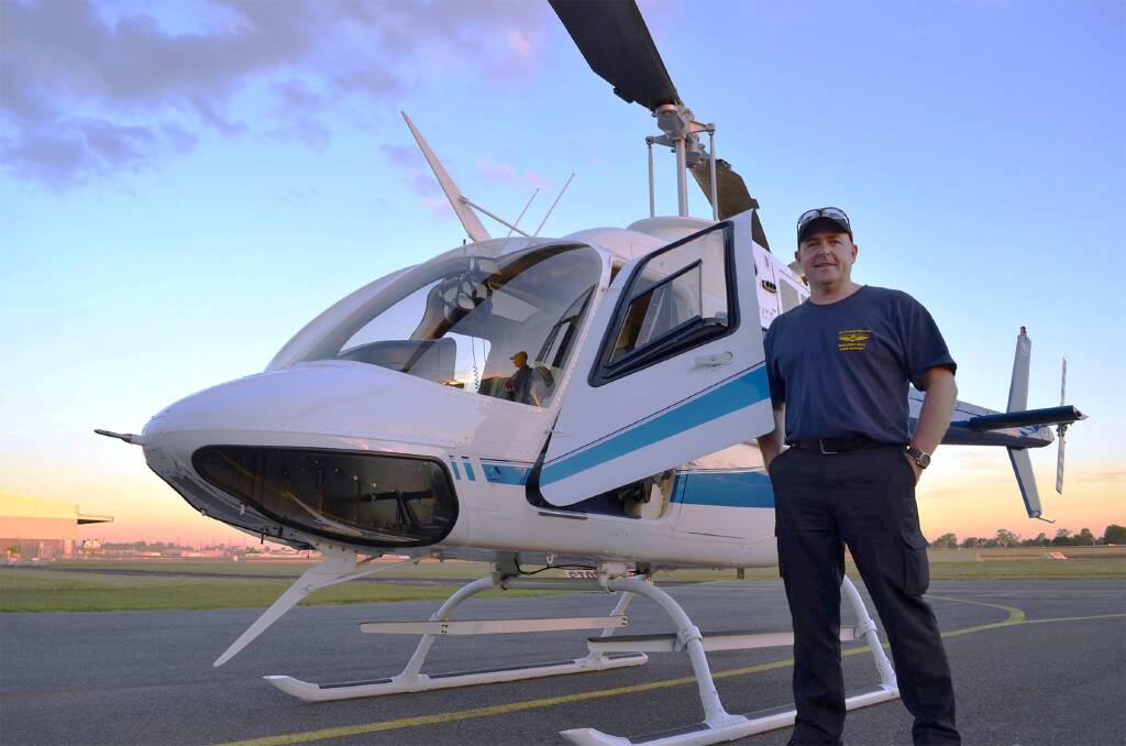 PILOT: The helicopter's owner David Kerr died in the accident alongside Jamie Ogden, Grant Kuhnemann, Jocelyn Villanueva and Gregory Miller.